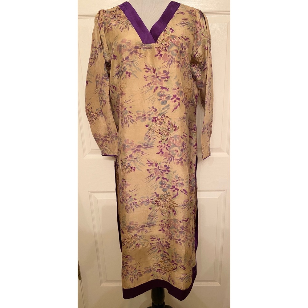 Party Wear Dress Silk Embroidered Salwar Kameez